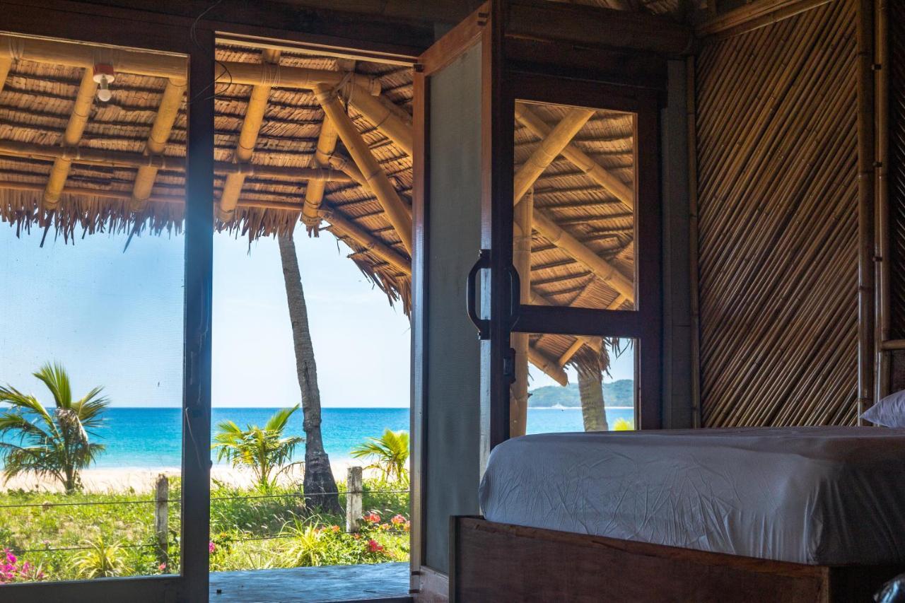 Eco Sanctuaries Nature Lodge Nacpan Beach, إل نيدو المظهر الخارجي الصورة