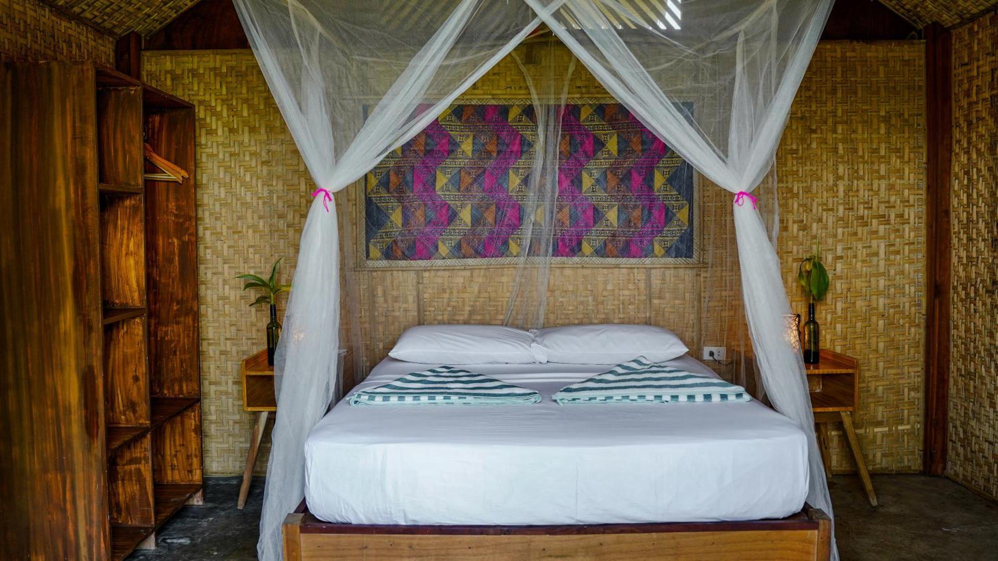 Eco Sanctuaries Nature Lodge Nacpan Beach, إل نيدو المظهر الخارجي الصورة