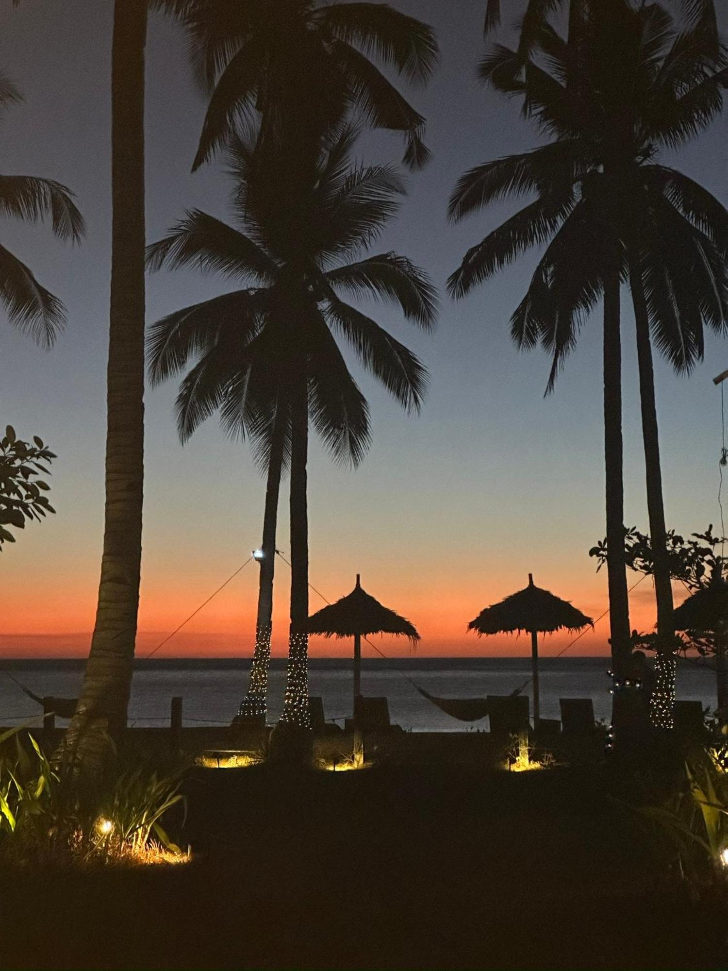 Eco Sanctuaries Nature Lodge Nacpan Beach, إل نيدو المظهر الخارجي الصورة