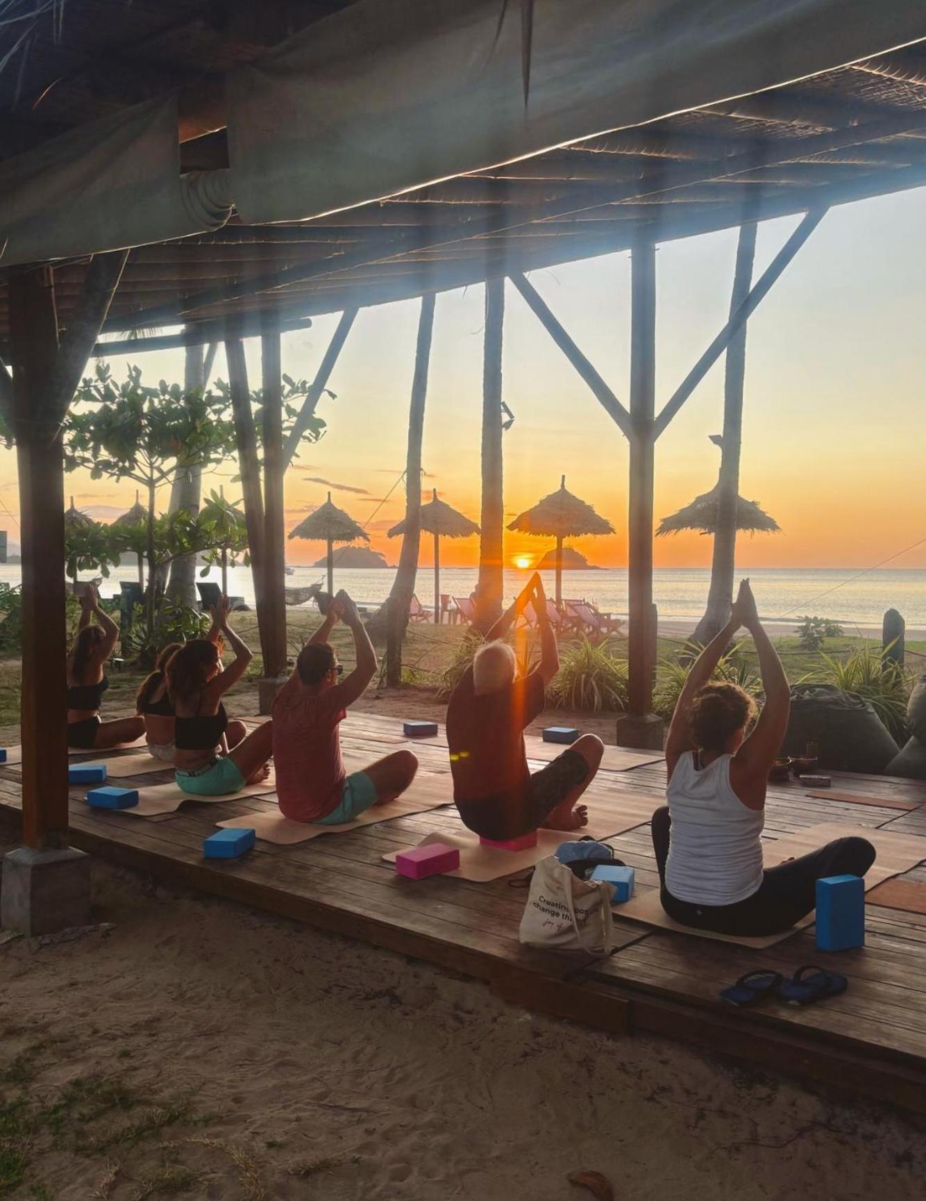 Eco Sanctuaries Nature Lodge Nacpan Beach, إل نيدو المظهر الخارجي الصورة