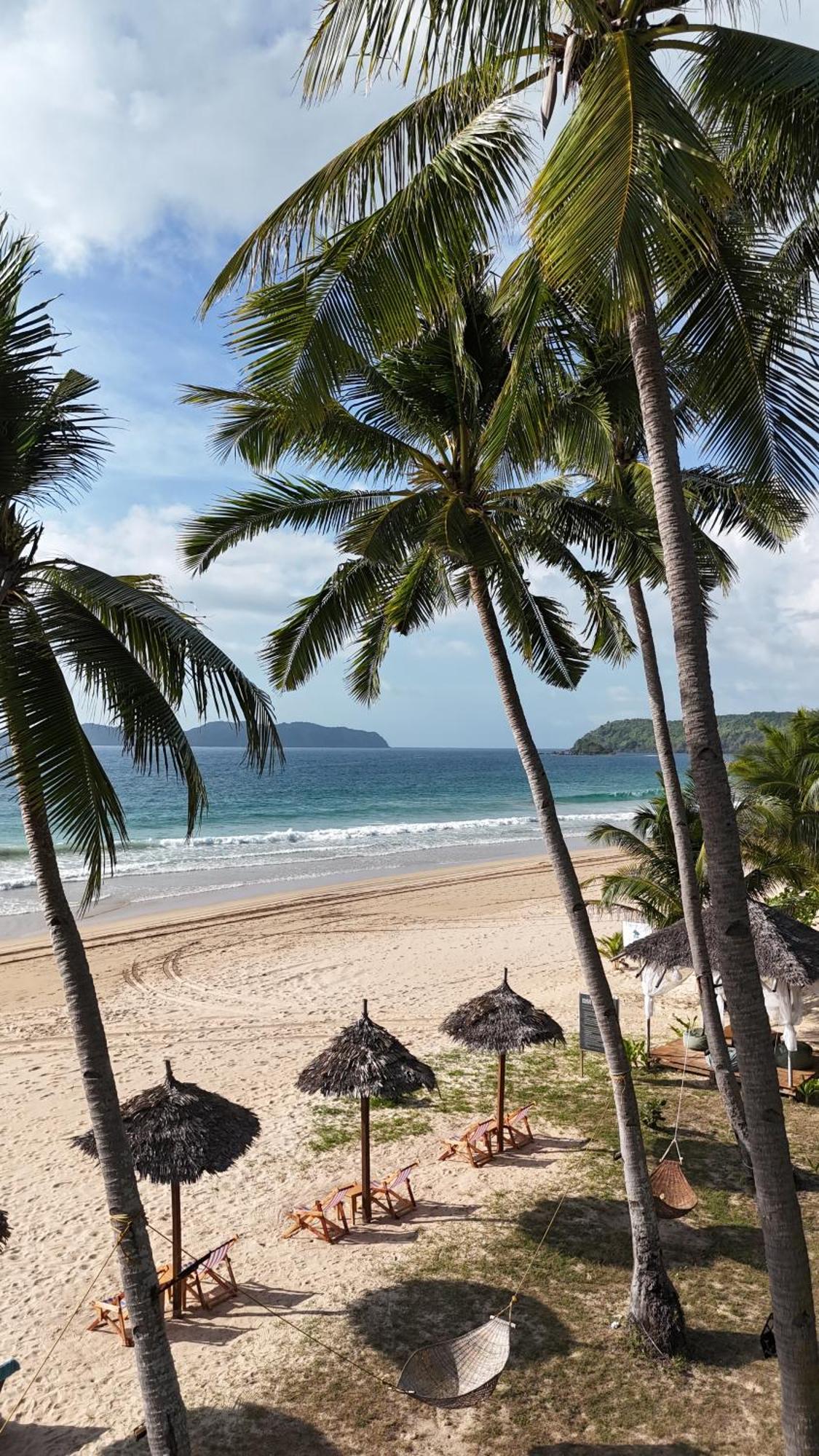 Eco Sanctuaries Nature Lodge Nacpan Beach, إل نيدو المظهر الخارجي الصورة