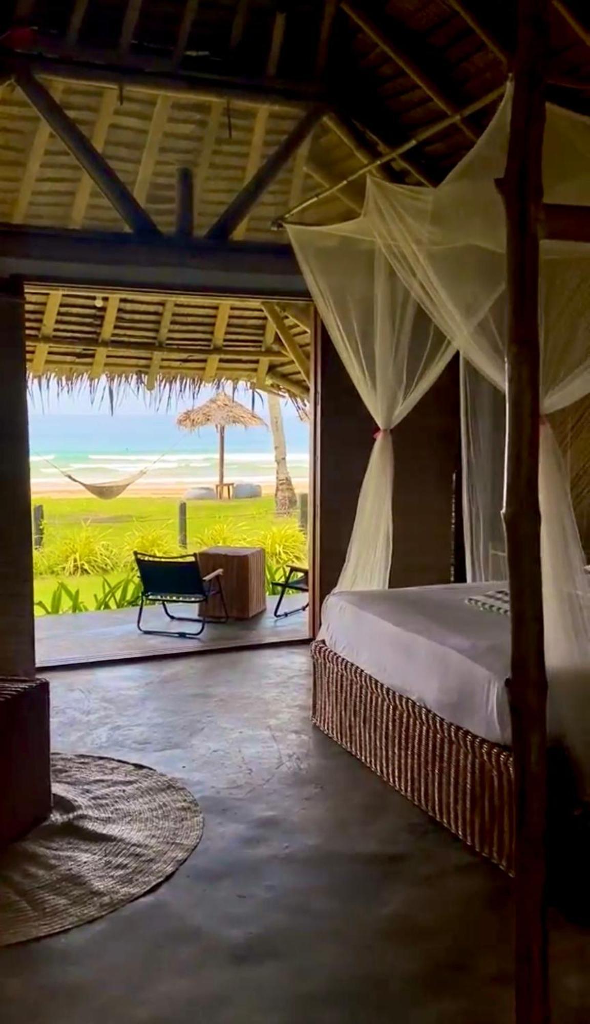 Eco Sanctuaries Nature Lodge Nacpan Beach, إل نيدو المظهر الخارجي الصورة