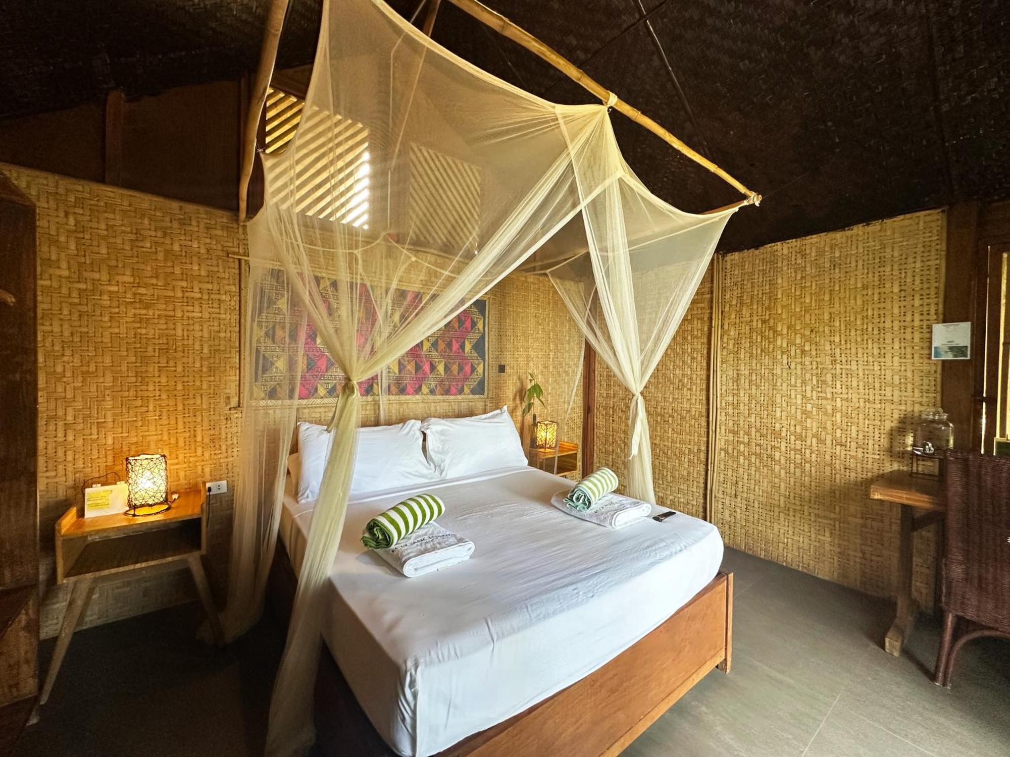 Eco Sanctuaries Nature Lodge Nacpan Beach, إل نيدو المظهر الخارجي الصورة